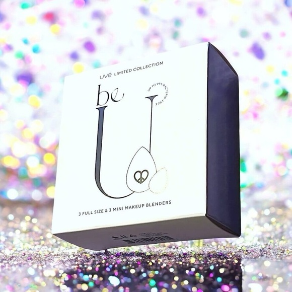 UVE Beauty Be U Luvé Limited Collection Antibacterial Rainbow Makeup Blenders - Picture 9 of 15